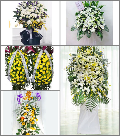 北京房山区阎村镇西坟村白事花篮预定